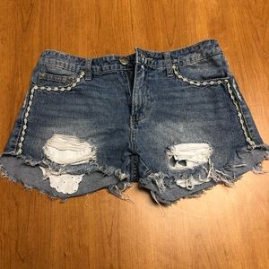Free People shorts size 25.